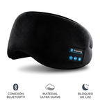 Antifaz Bluetooth Sleep Comfort – Audífonos para Dormir