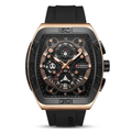 Reloj Curren Skeleton Black Gold