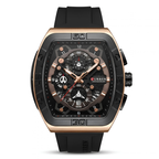 Reloj Curren Skeleton Black Gold