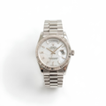 Reloj  Rolex President Dama Plateado