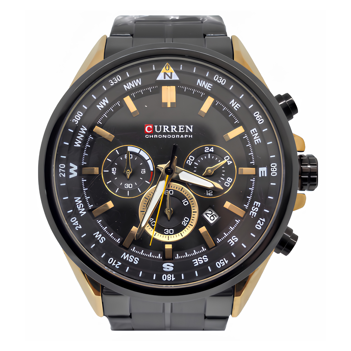 Reloj Curren Chrono Gold Black