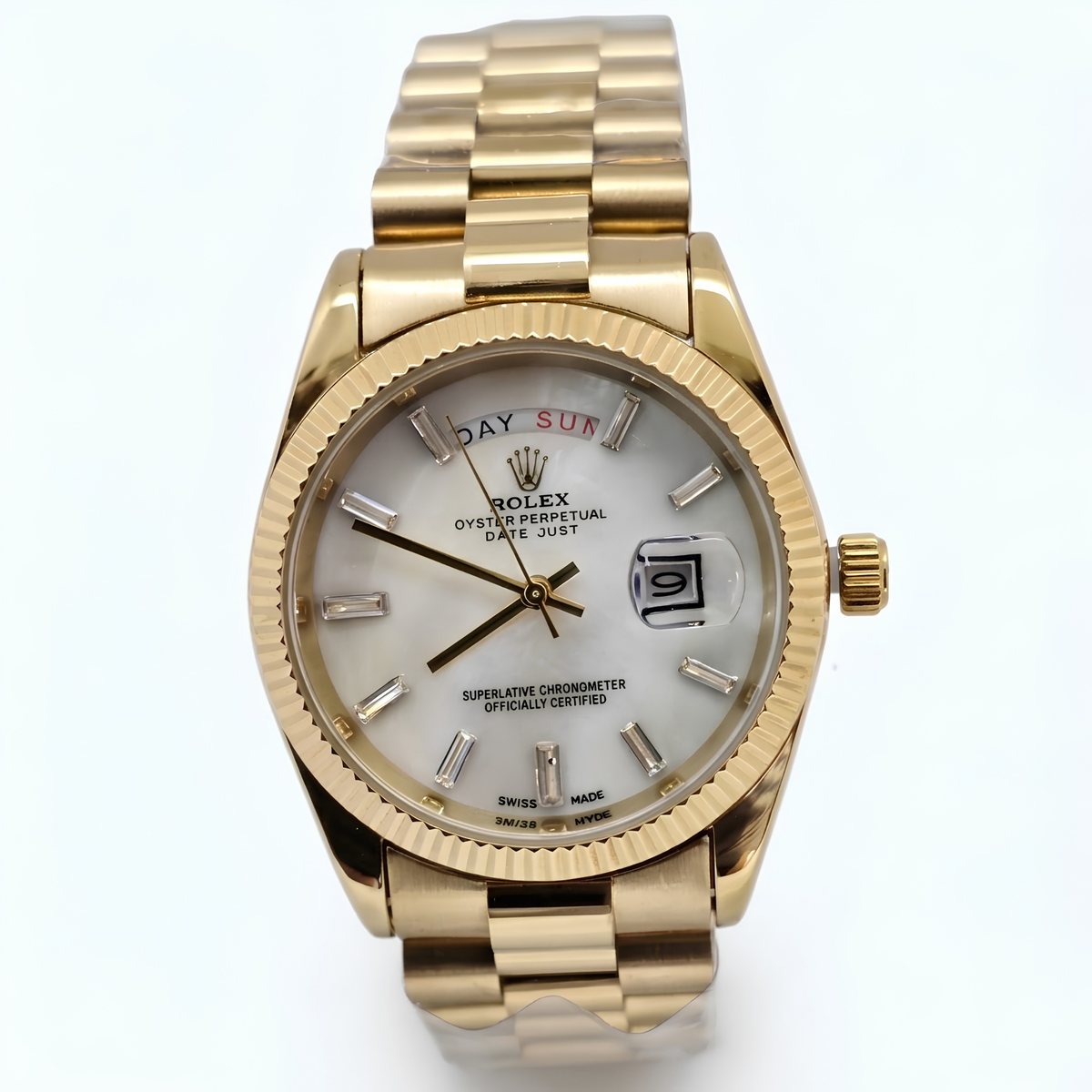 Reloj Rolex President Dama Dorado