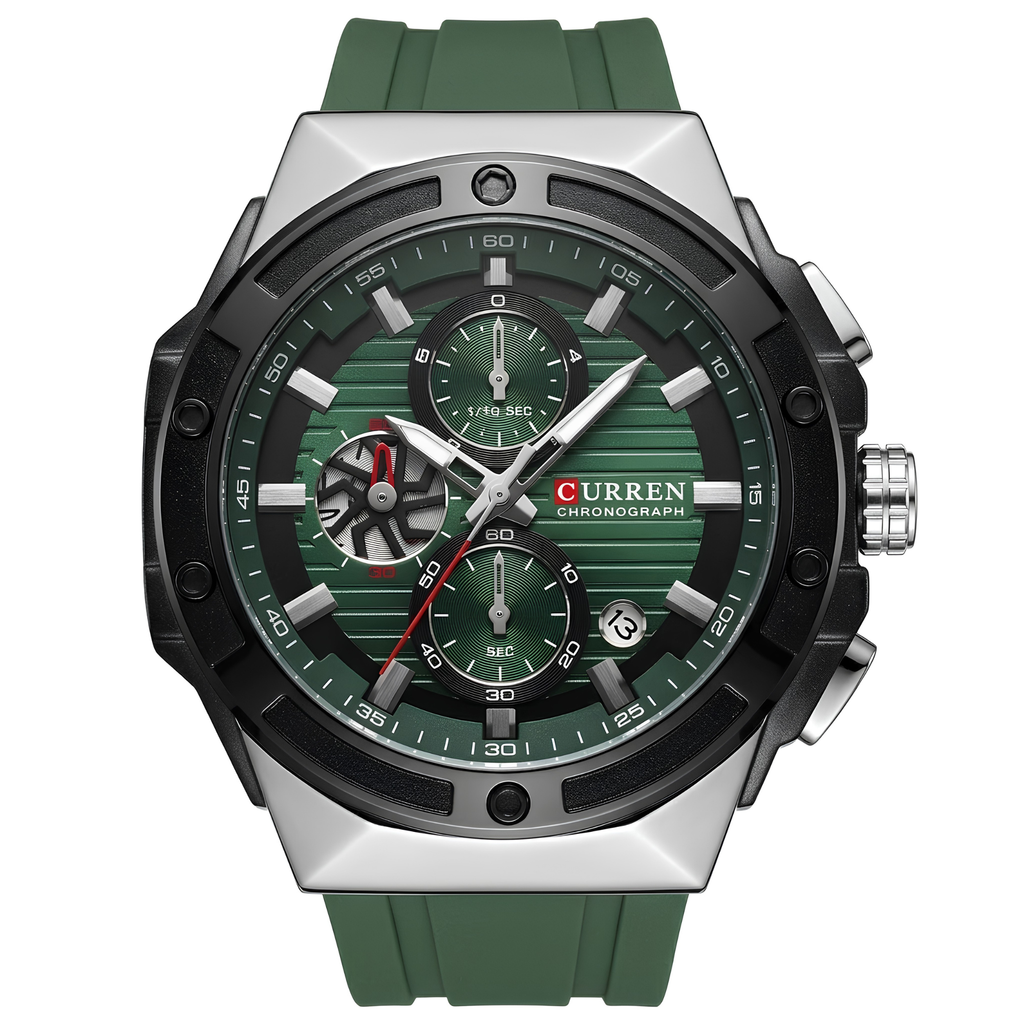 Reloj Curren Industrial Green