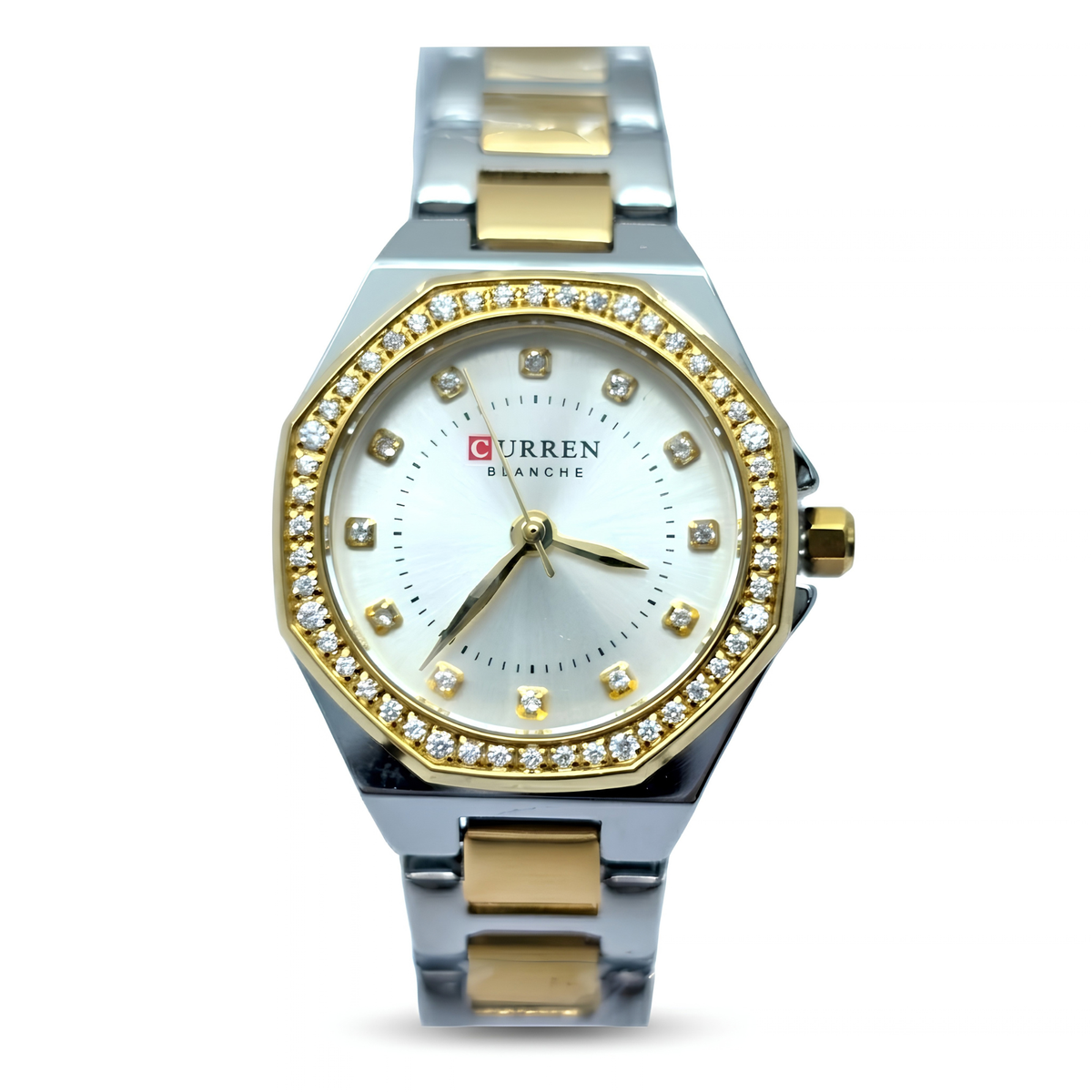 Reloj Curren Blanche Gold Octagon