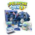Set Peluche Stitch Azul 3 en 1