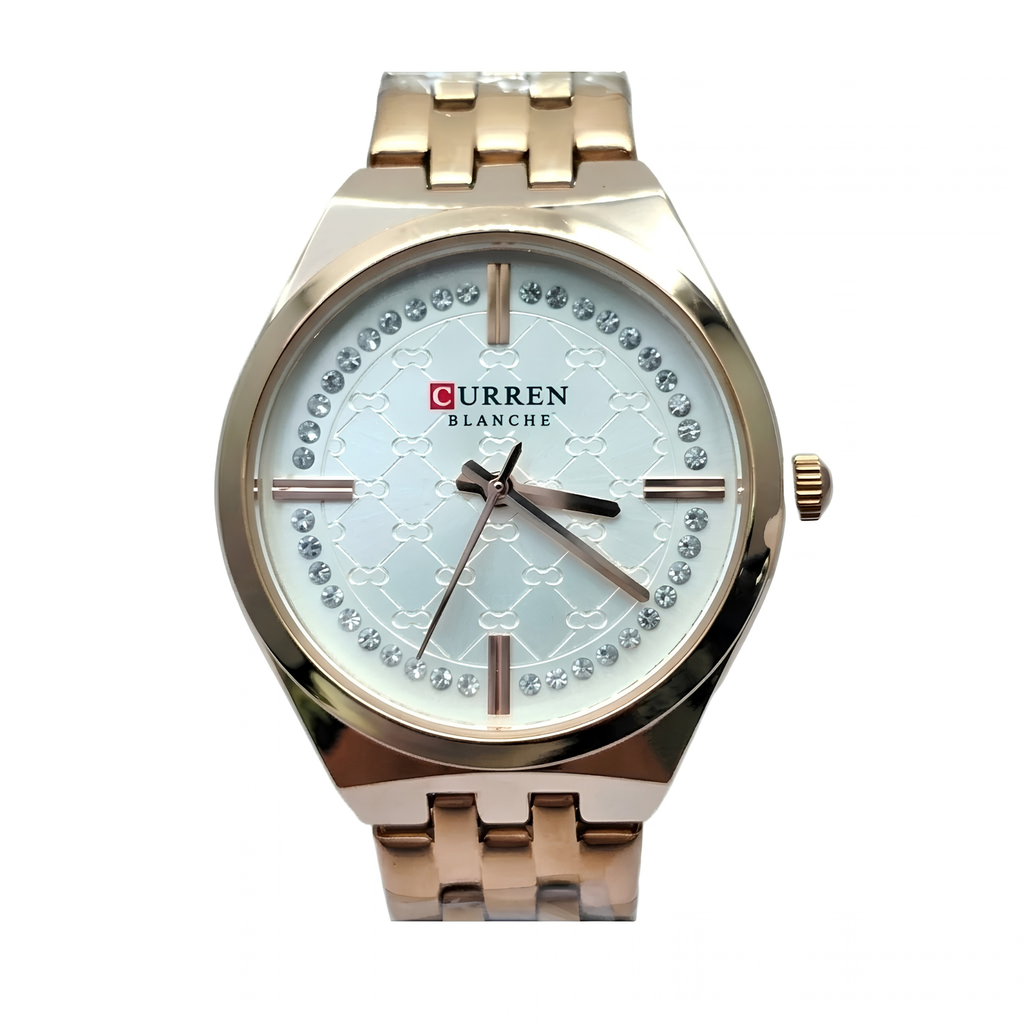 Reloj Curren Blanche Full Rose
