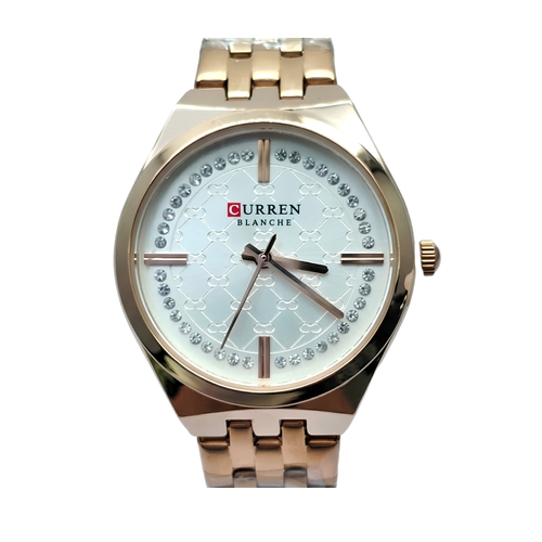 Reloj Curren Blanche Full Rose