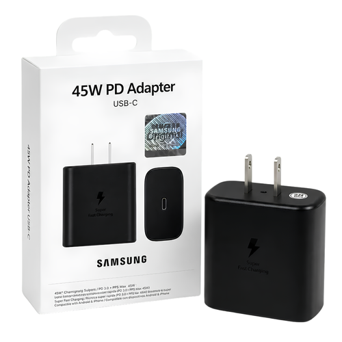 Cargador Samsung 45W – Carga Rápida USB-C