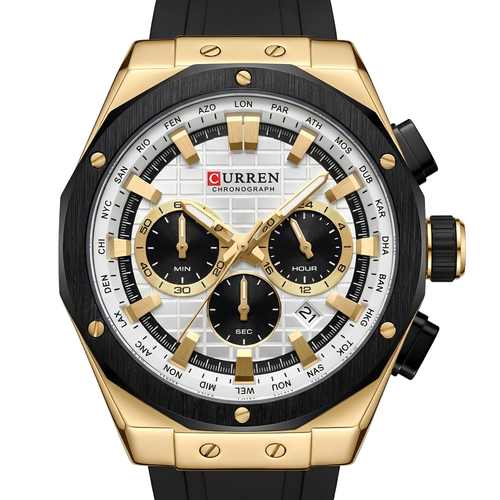 Reloj Curren Industrial White Gold