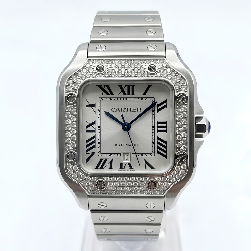 Reloj Cartier Royal Square Plateado