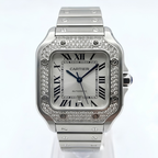 Reloj Cartier Royal Square Plateado
