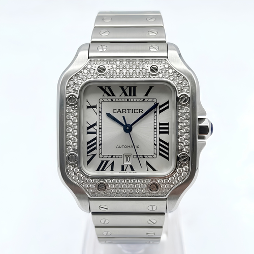 Reloj Cartier Royal Square Plateado