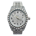 Reloj Rolex Iced Cubano Silver