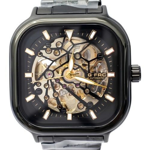 Reloj G-Force Cushion Black Gold