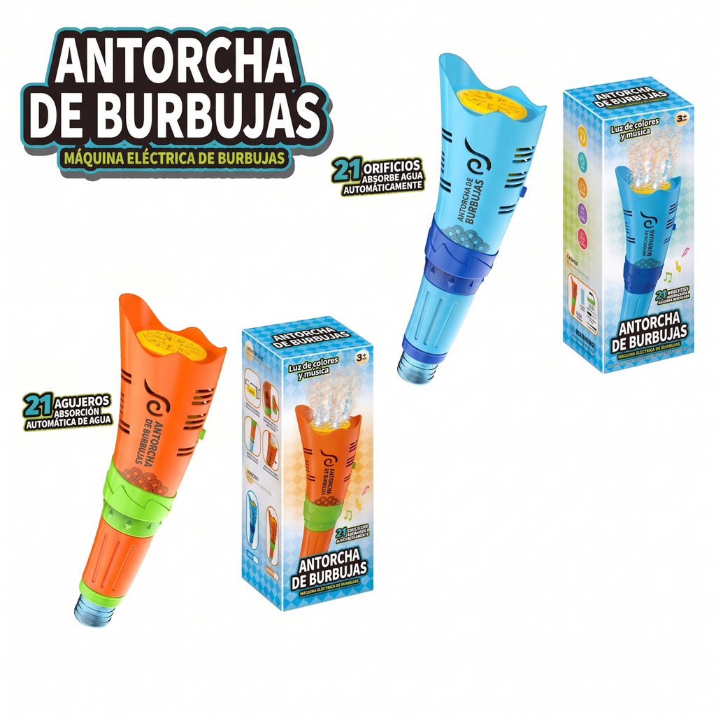 Máquina de Burbujas - Antorcha Automática
