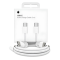 Cable USB-C a USB-C 60W – 1m, Carga Rápida, Compatible con MacBook y iPhone