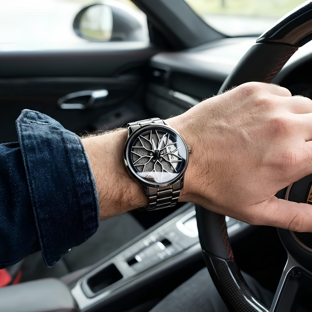 Reloj G-Force Wheel Silver