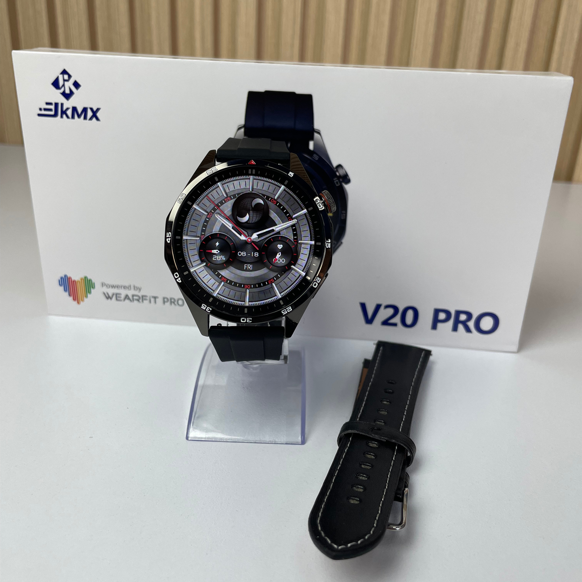 SmartWatch Circle Pro – Diseño Circular Deportivo
