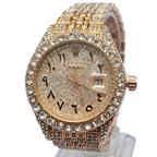 Reloj Rolex Iced Cubano Rose