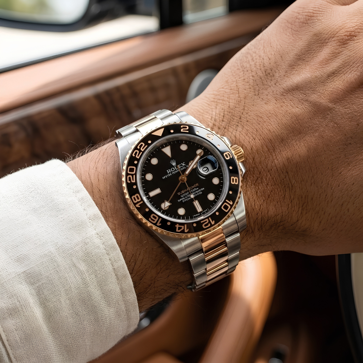 Reloj Rolex Submariner Pepsi Gold