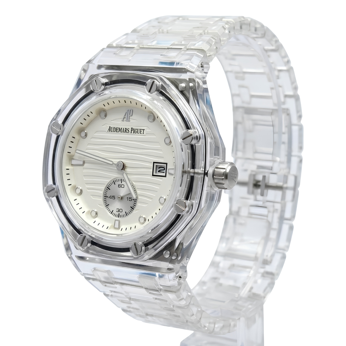 Reloj AP Ice Octagon Gunmetal