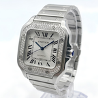 Reloj Cartier Royal Square Plateado