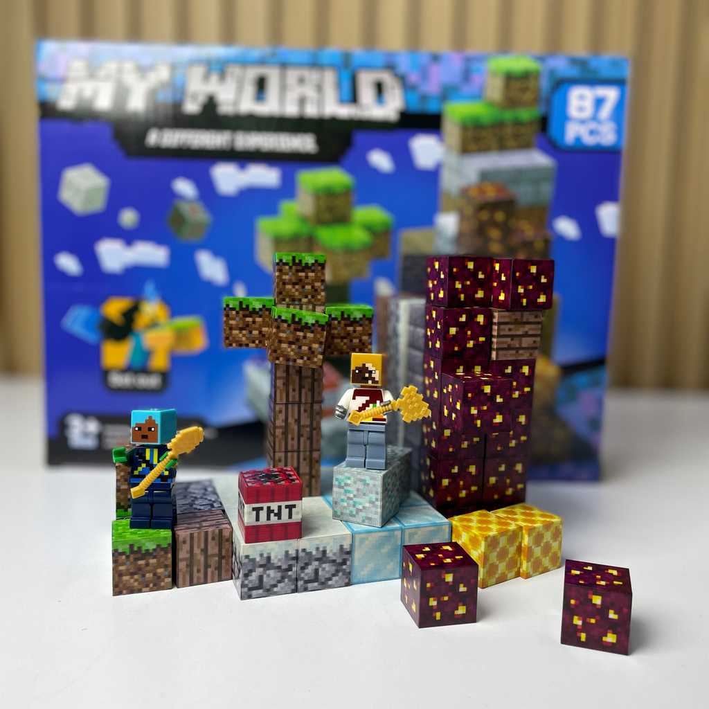 Set de Construcción Mundo Pixel X87