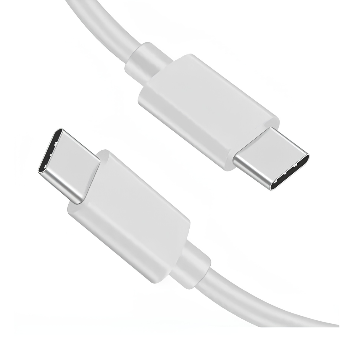 Cable USB-C a USB-C 60W – 1m, Carga Rápida, Compatible con MacBook y iPhone