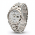 Reloj  Rolex President Dama Plateado