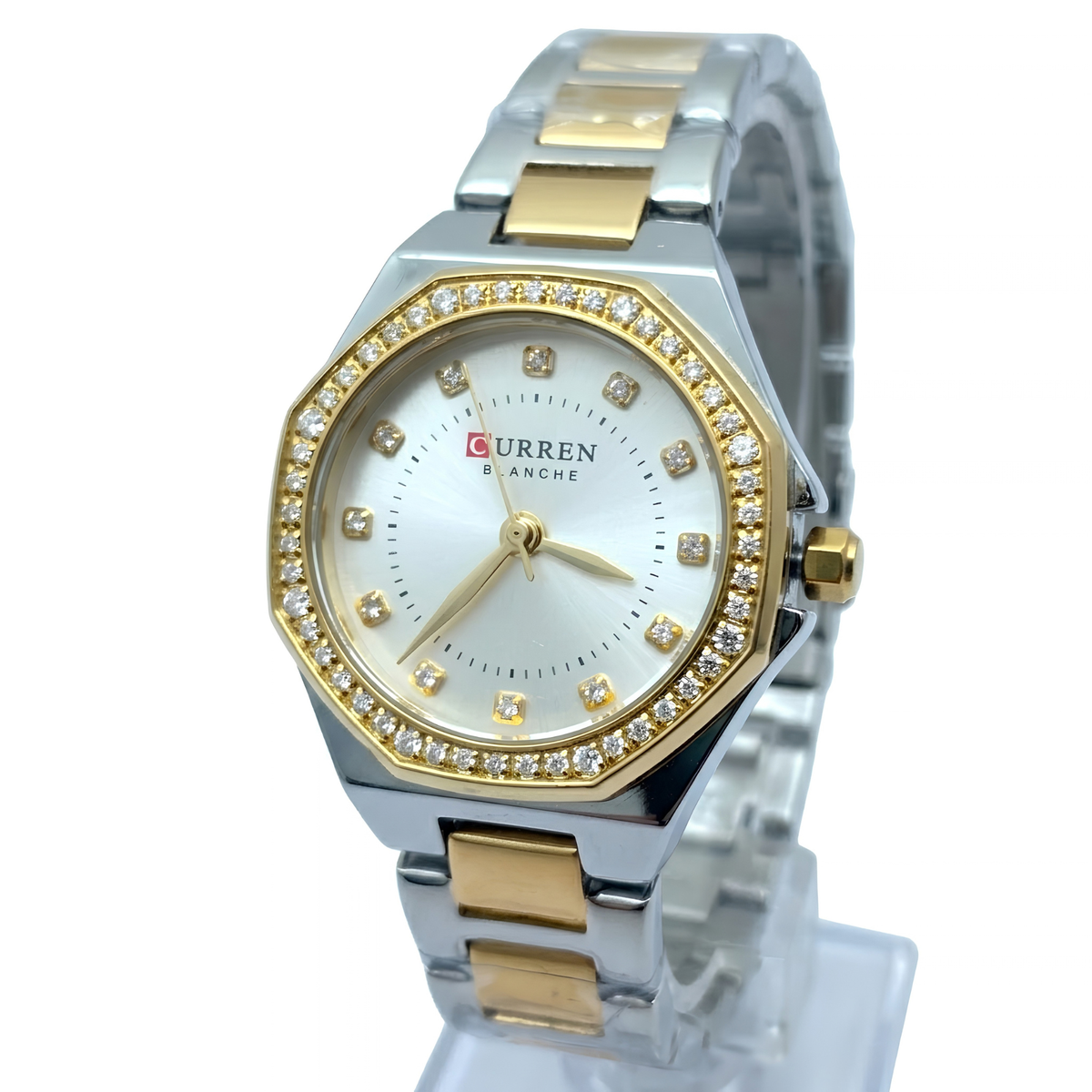 Reloj Curren Blanche Gold Octagon