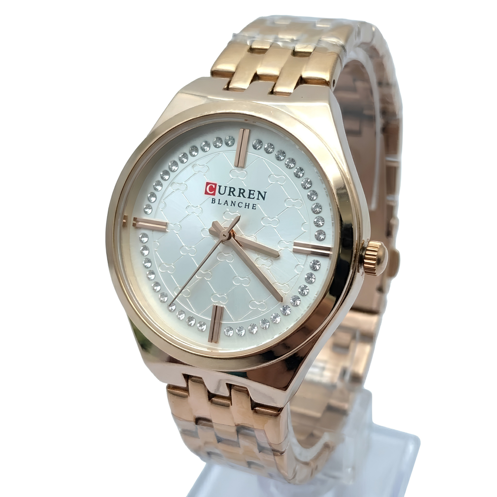 Reloj Curren Blanche Full Rose