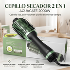 Cepillo Secador Aguacate 2 en 1 – 2000W