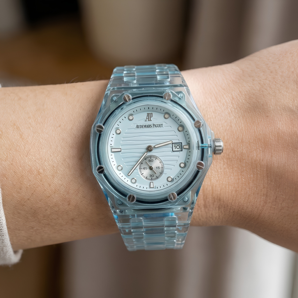 Reloj AP Ice Octagon Azul