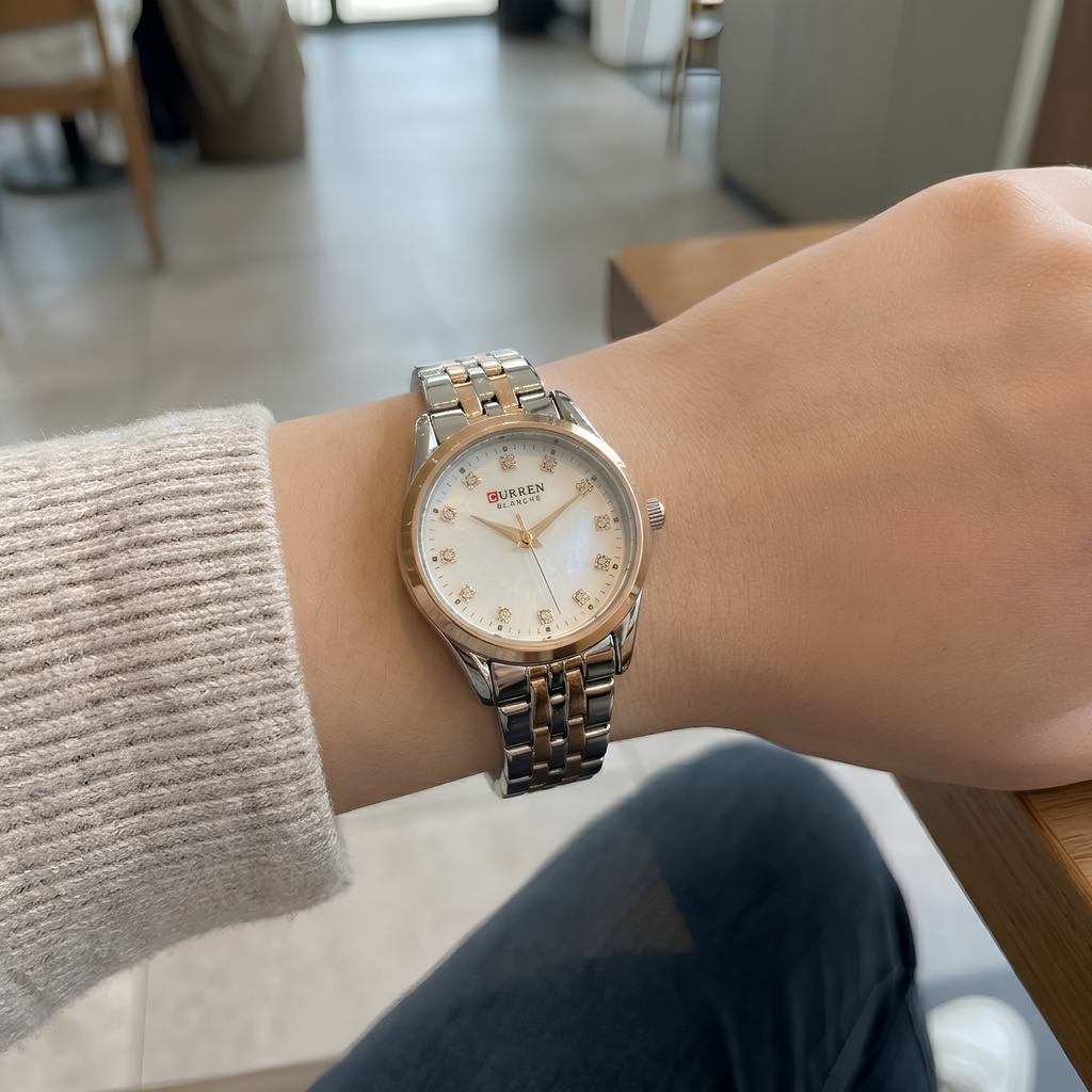 Reloj Curren Blanche Rose Duo
