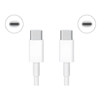 Cable USB-C a USB-C 60W – 1m, Carga Rápida, Compatible con MacBook y iPhone