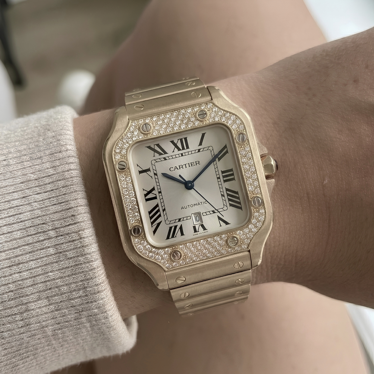Reloj Cartier Royal Square Oro Rosa