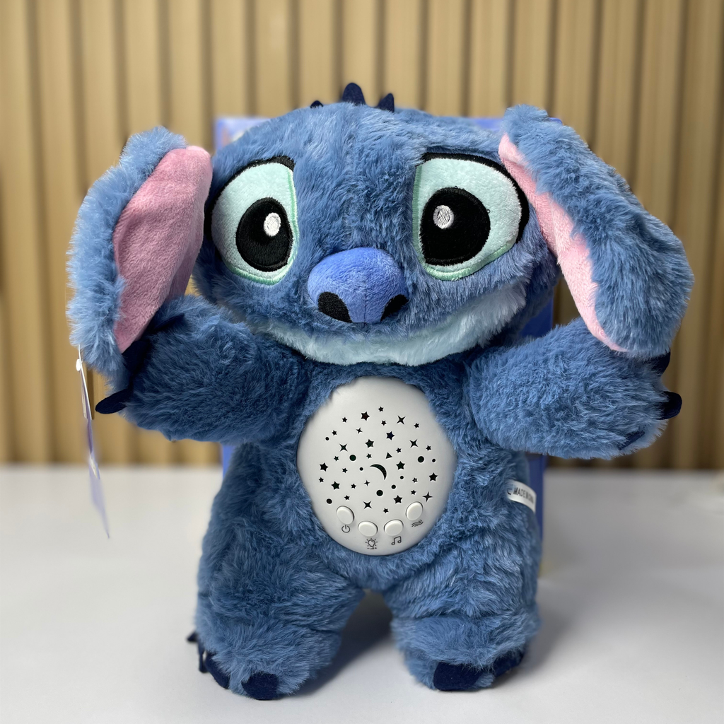 Set Peluche Stitch Azul 3 en 1