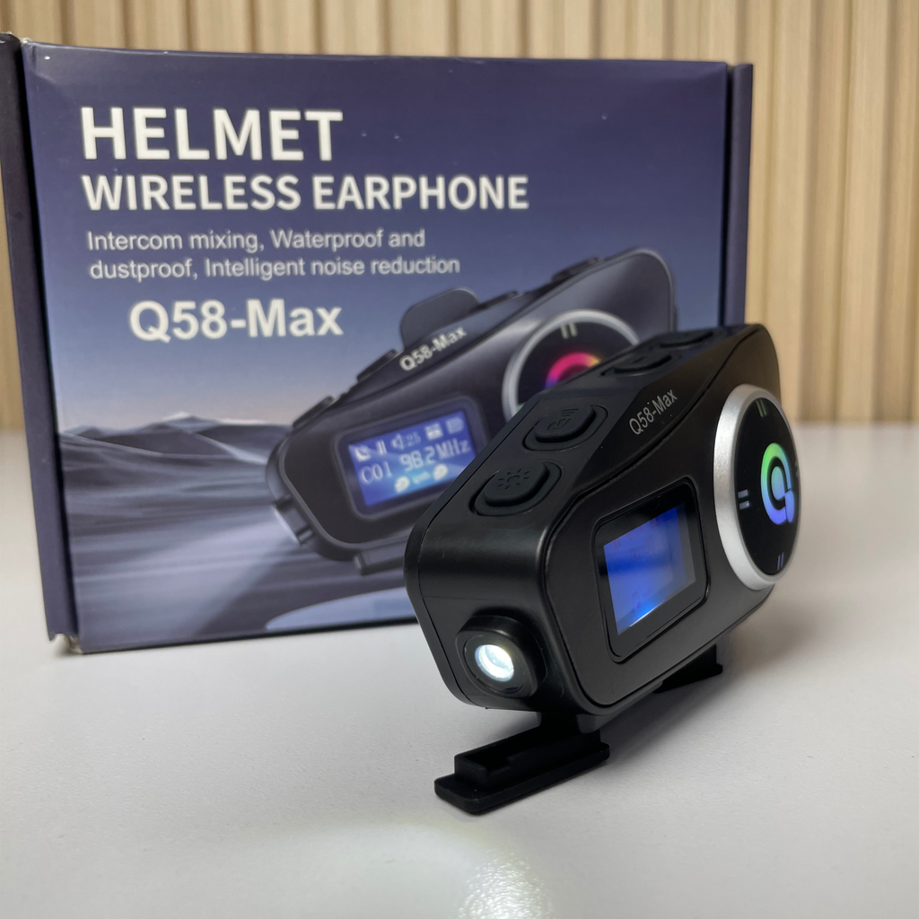 Intercomunicador Q58 Max — Comunicación en Ruta