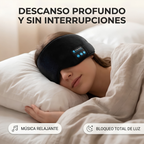 Antifaz Bluetooth Sleep Comfort – Audífonos para Dormir
