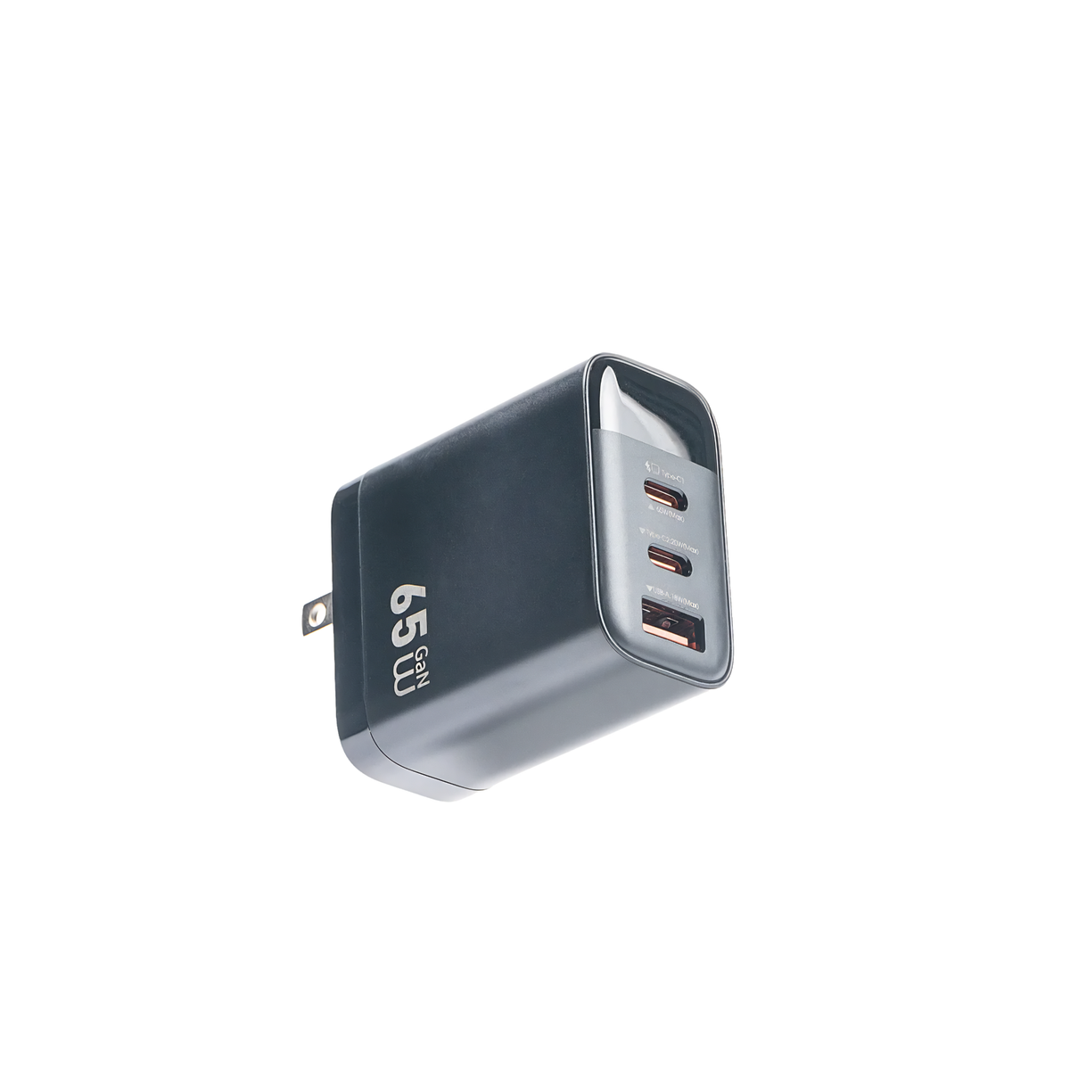 Cargador Firefly 3 Puertos – Carga Rápida 65W GaN