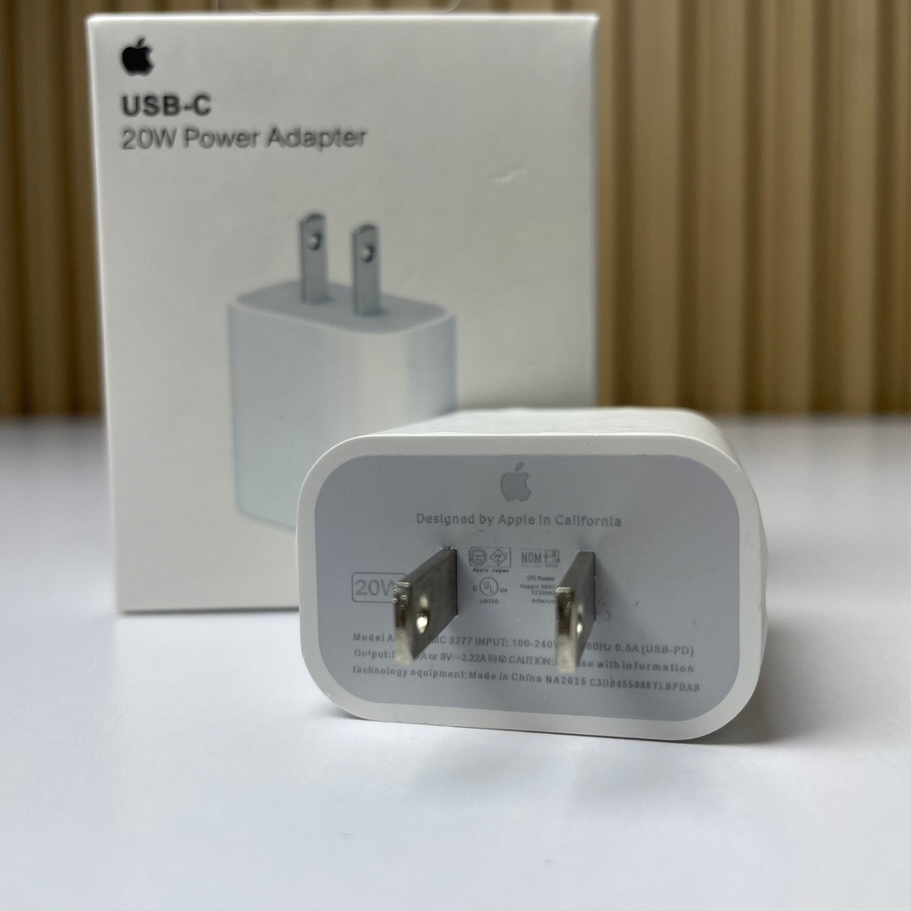 Cargador USB-C 20W – Carga Rápida