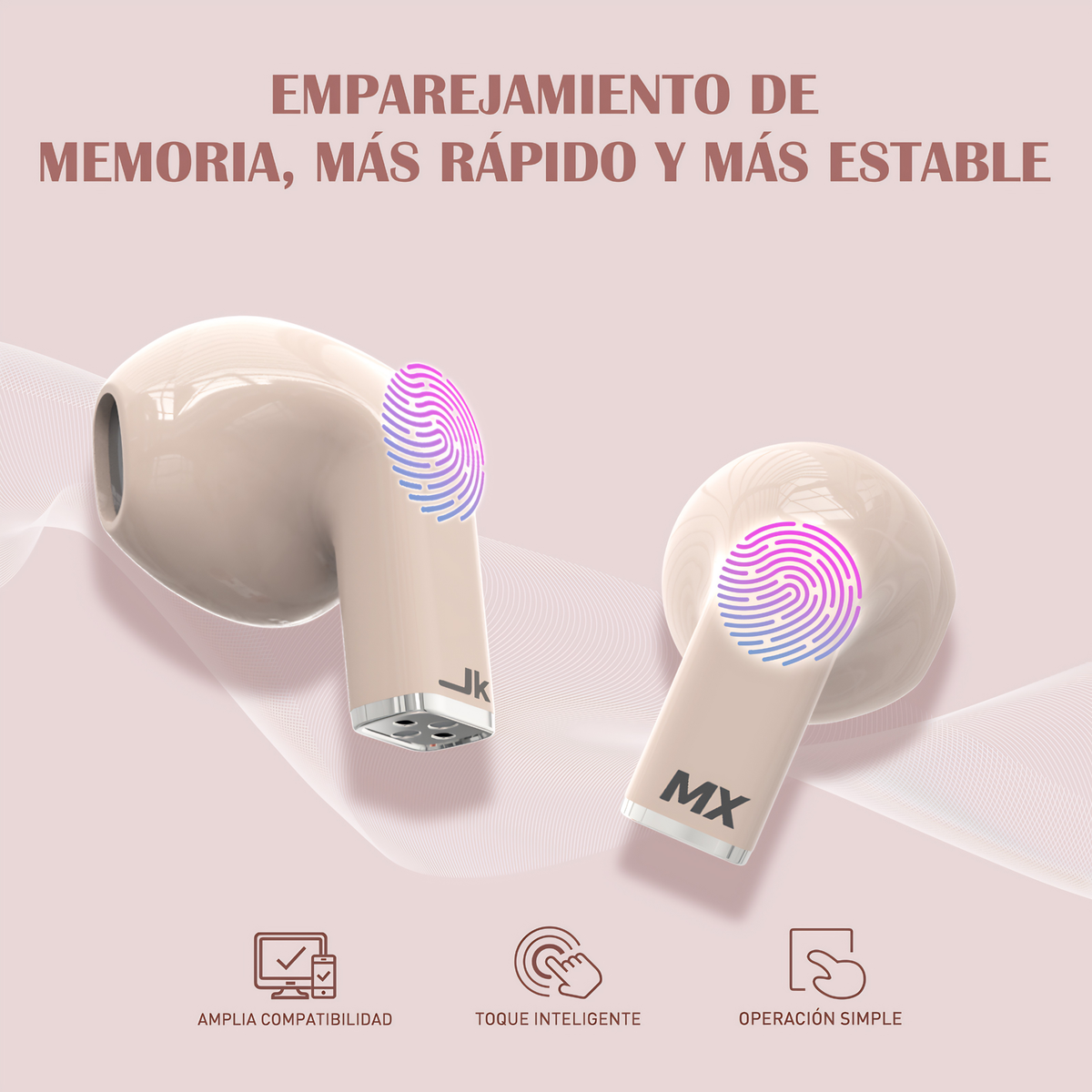 Audífonos Heart Pop Switch