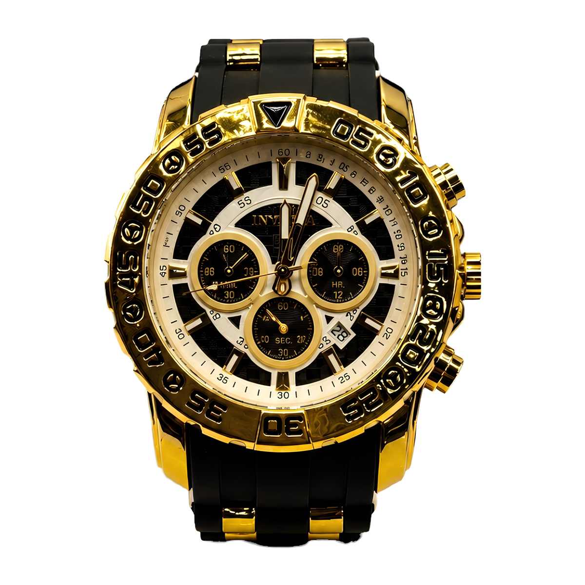 Reloj Invicta Chrono White Gold