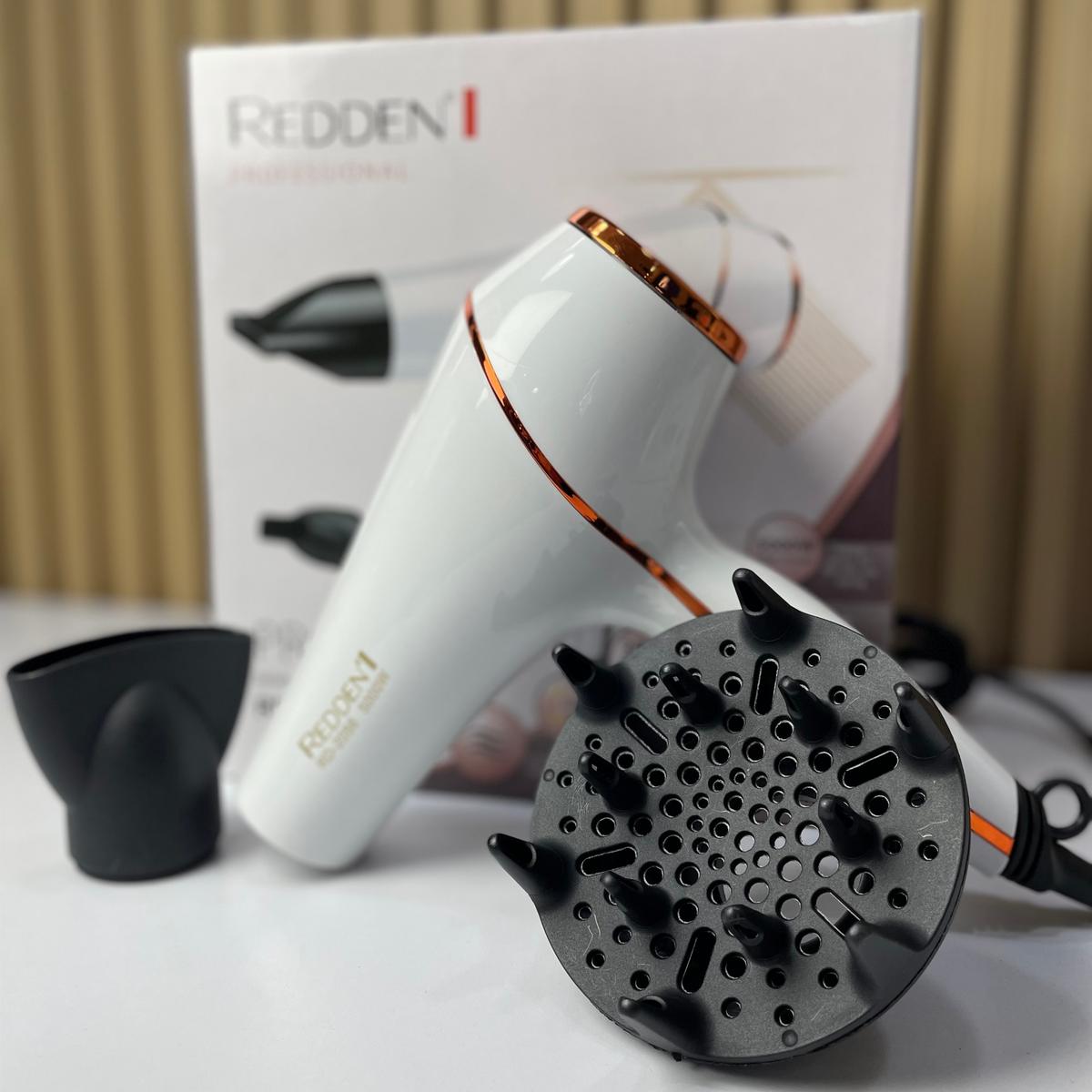 Secador Redden Pro con Accesorios Intercambiables
