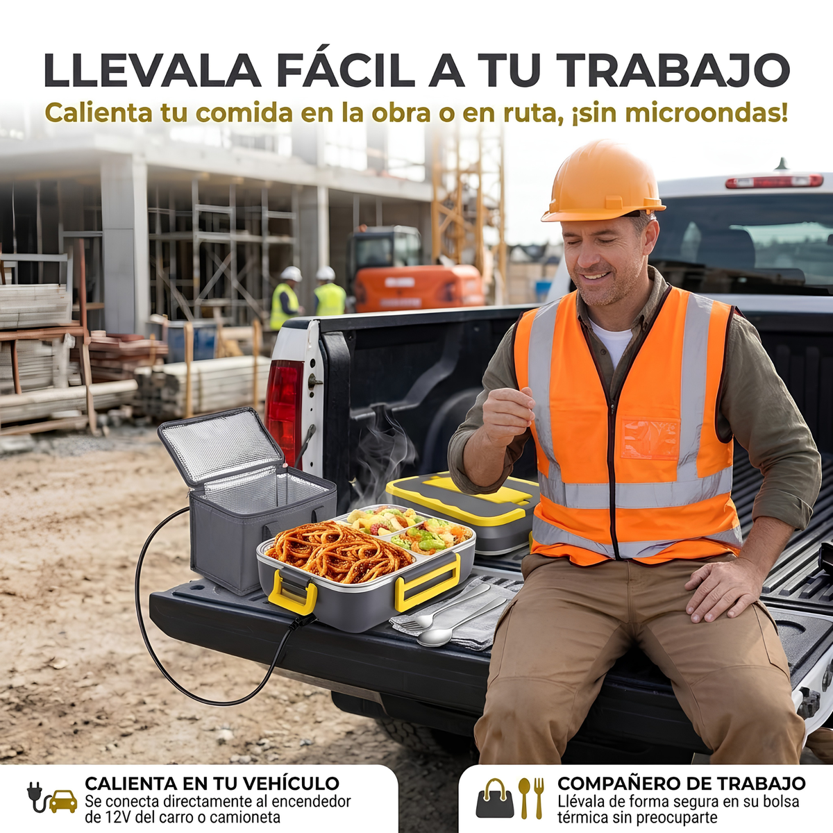 Lonchera Eléctrica Calienta Comida 1.5L