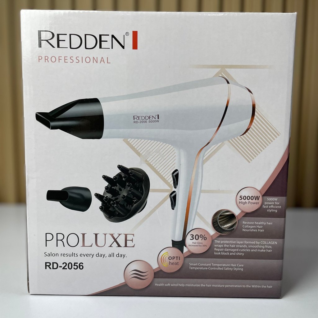 Secador Redden Pro con Accesorios Intercambiables