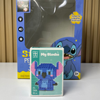 Set Peluche Stitch Azul 3 en 1