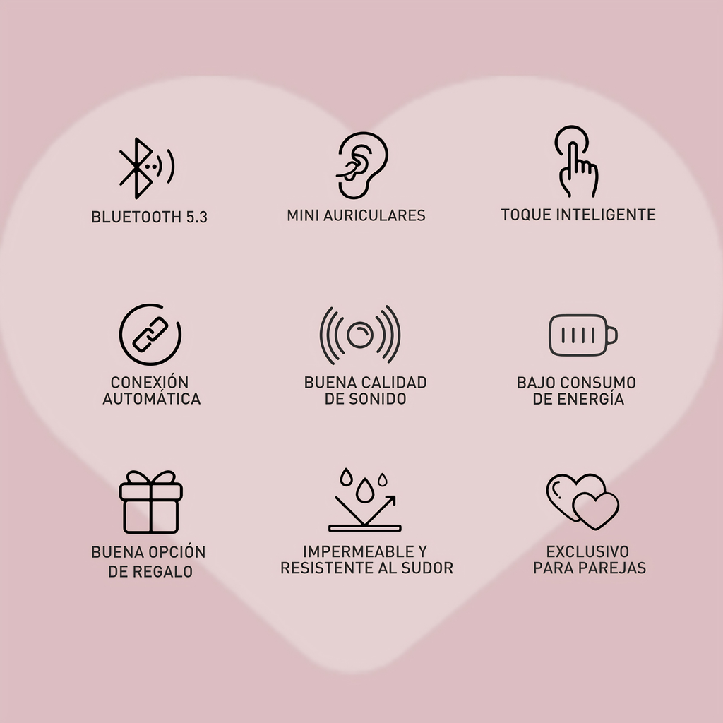 Audífonos Heart Pop Switch