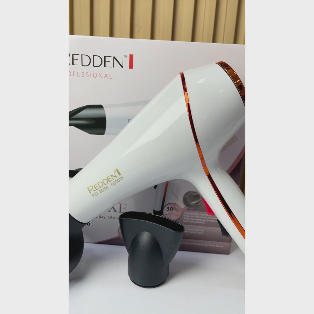 Secador Redden Pro con Accesorios Intercambiables
