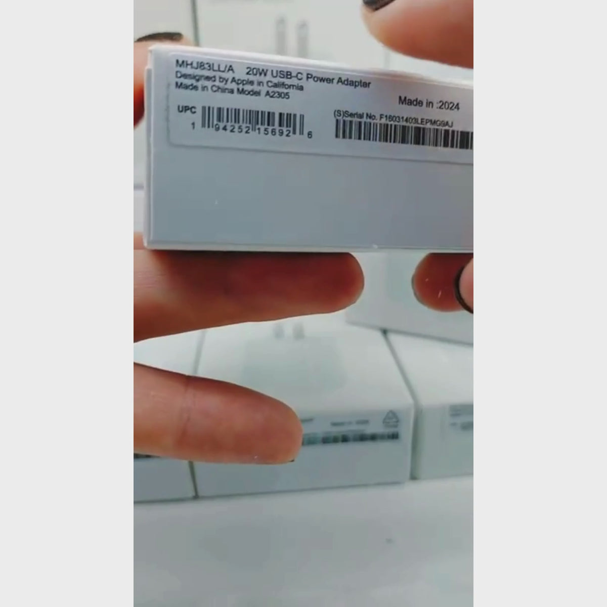 Cargador USB-C 20W – Carga Rápida